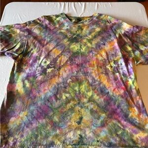 Colorful Tie-Dye Short Sleeve Tee